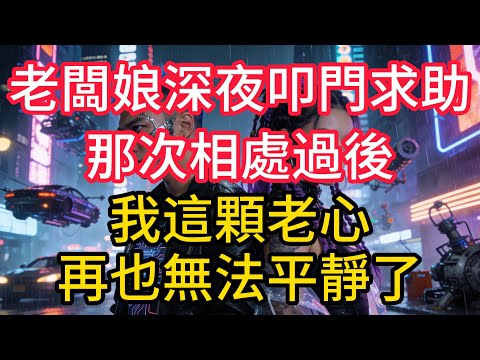 老闆娘深夜叩門求助,那次相處過後,我這顆老心再也無法平靜了