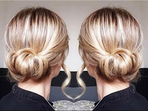 Chignon Chic Facile | Astuce avec une tresse | AngeliaHair