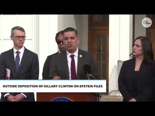 Robert Garcia demands Donald Trump face deposition after Hillary Clinton testimony on Epstein files