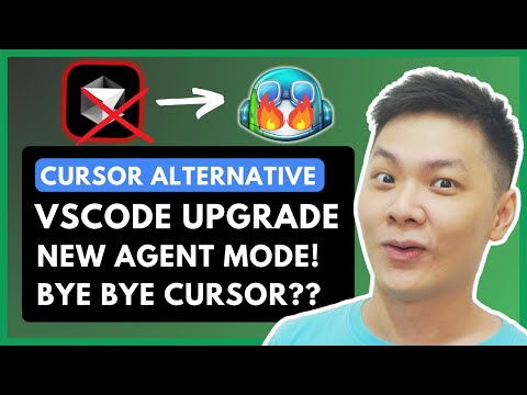 VSCode Free Upgrade is INSANE! GitHub Copilot Agent Mode - BYE BYE CURSOR?