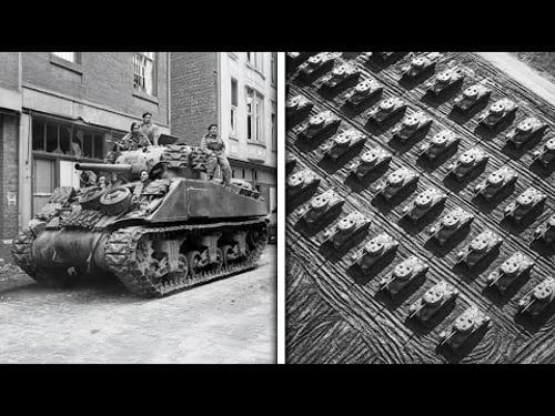 What Happened to the American Sherman Tanks After WW2