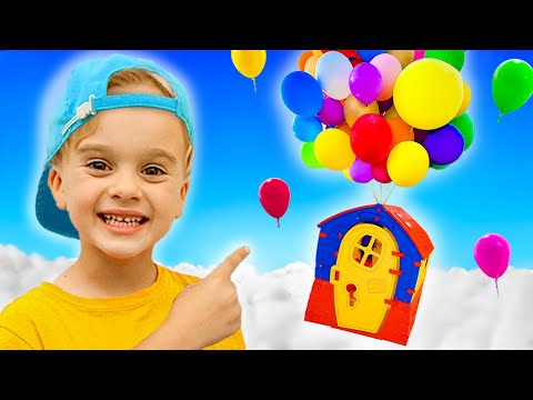 Quantos balões são necessários para voar? | Experimentos científicos legais