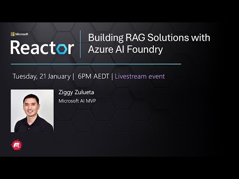 Building RAG Solutions with Azure AI Foundry