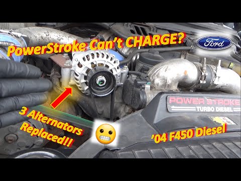 ANOTHER Ford Can't Charge?! ('04 F450 PowerStroke Diesel - Alternator Replaced 3 TIMES!)