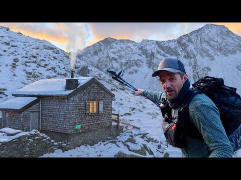 Alone in this lonely mountain hut