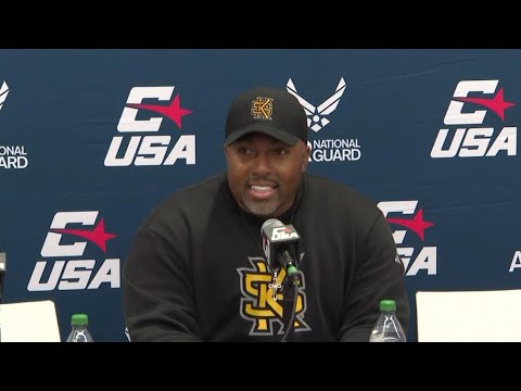 Kennesaw State Head Coach Jerry Mack talks Conference USA championship win