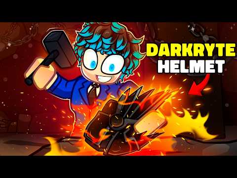 I Forged the RAREST Dark Knight Helmet in Roblox The Forge