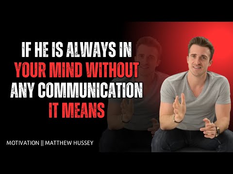 If He’s Always on Your Mind But You Haven’t Heard From Him 💭💔 | Matthew Hussey’s Truth Bombs