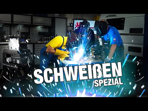 Schweißen SPEZIAL!! 💪💥 Können wir den Transit retten? | STAHLWERK zu Gast in der Werkstatt!