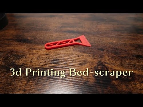 3d printing bed-scraper: 8.8/10