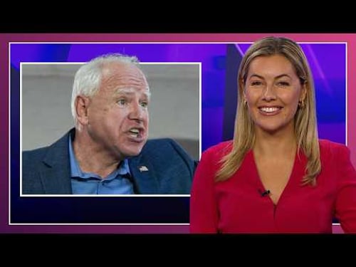 Tim Walz crashes out on stage due to severe Trump derangement syndrome