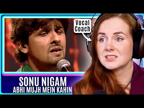 Sonu Nigam's MTV Unplugged Performance Is ICONIC! 🇮🇳 | Vocal Coach Analysis | Abhi Mujh Mein Kahin