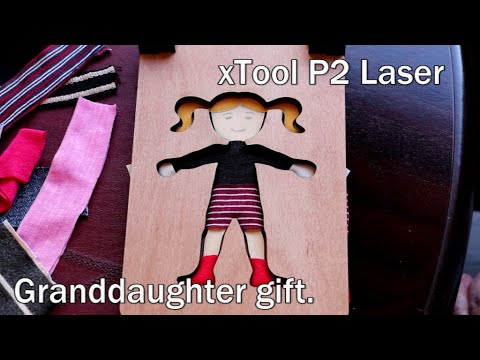 xTool P2 Laser project. A Gift for my Granddaughter.