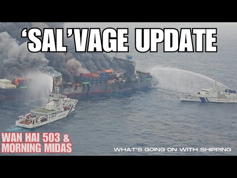 'SAL'vage Update on Wan Hai 503 and Morning Midas | MSC Elsa 3 and Run Fu 3 Sink in the Indian Ocean