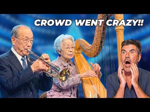 Everyone Was Stunned: This Elderly Couple's Trumpet & Harp Duet Has The Most INCREDIBLE Story