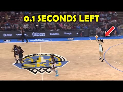 0.1 Seconds Left… Caitlin Clark Went FULL ICE COLD 🧊😱