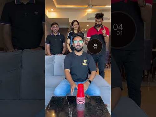 How Much Time Will You Take? | Cup Challenge | The Urban Guide