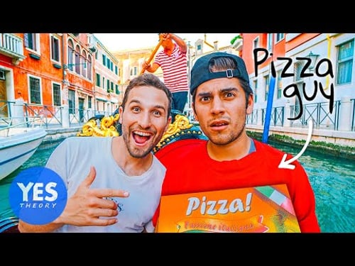 I Took My Pizza Delivery Guy Around the World