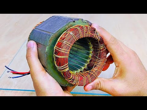 Generate 220V and 62kW electricity for free 100% real in your home