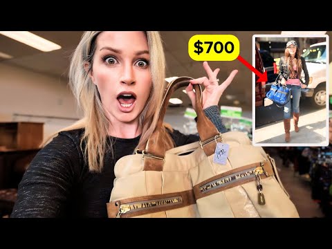 Casually Finding Miley Cyrus's Designer Bag at the Thrift