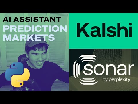 Prediction Market Assistant with Perplexity Sonar API and Kalshi API