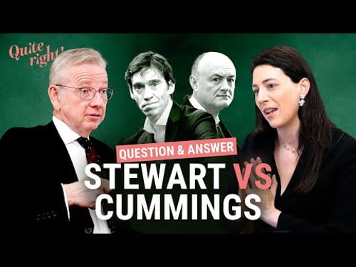 Rory Stewart was wrong — and Dominic Cummings was right | Quite right!