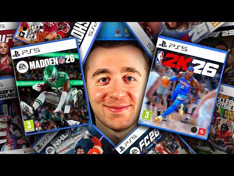 I Played EVERY Sports Video Game In ONE Video!