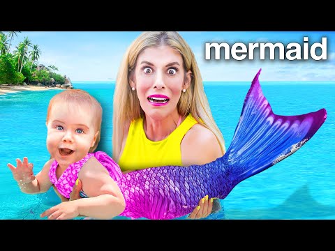 Transforming My Daughter Into A Mermaid *emotional*