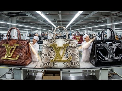 Inside a $50,000 Handbag Factory How Luxury Bags Are Made (Full Manufacturing Process)