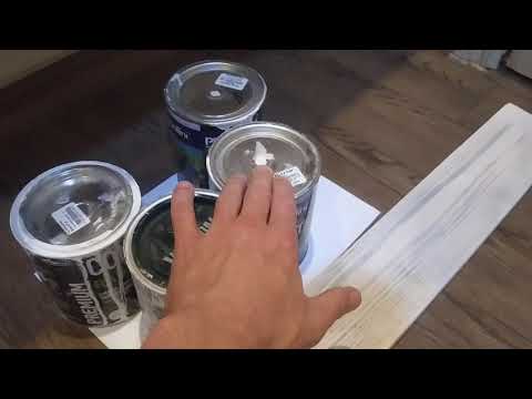 Эффект выбеленный дуб, чем дешевле? Честный тест.