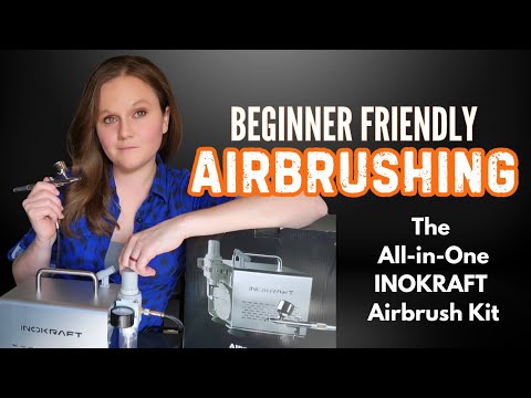 The Best Airbrush Kit for Beginners - Airbrush Tips and Techniques w/ Inokraft