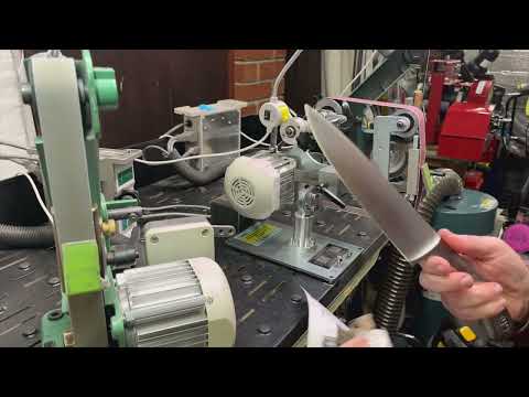 The number one mistake made by people trying to sharpen their own knives.