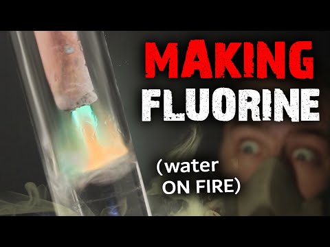 Making Fluorine Gas at HOME (ft. @Explosions&Fire and @Advanced Tinkering)
