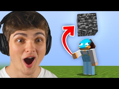 Minecraft, But Blocks Fall From The Sky...