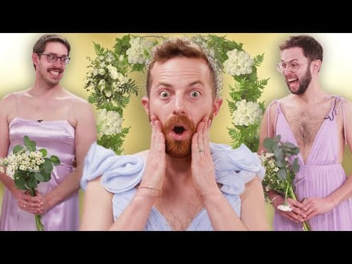 Try Guys Try Bridesmaids Dresses