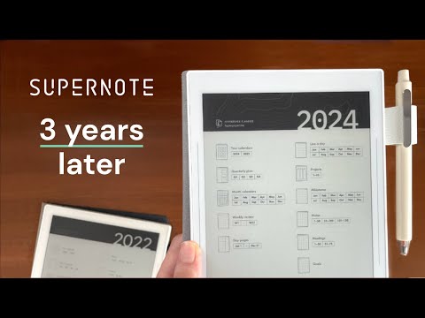A6X2 Nomad review & VERY long-term Supernote thoughts | The best notebook I own is an e-ink tablet