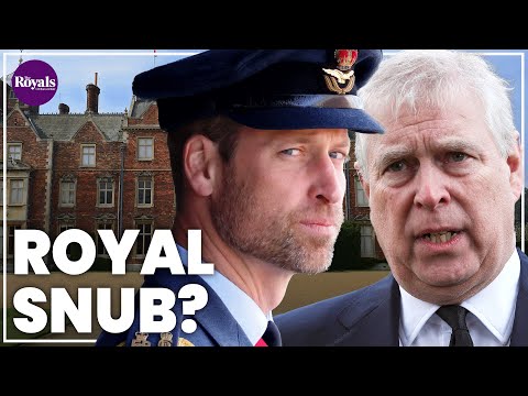 Did Prince William just snub Prince Andrew? | The Royals with Roya and Kate
