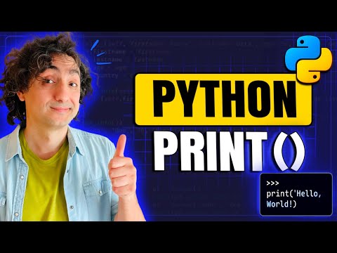 Python Print Function | #Python Course 4