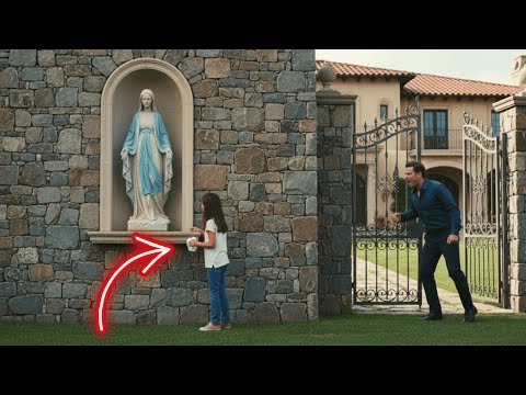 Girl Cleans Virgin Mary Statue Every Day... The Reason SHOCKED