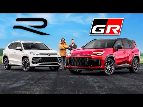 2026 Toyota RAV4 GR vs VW Tiguan Turbo // Drag Race + Review