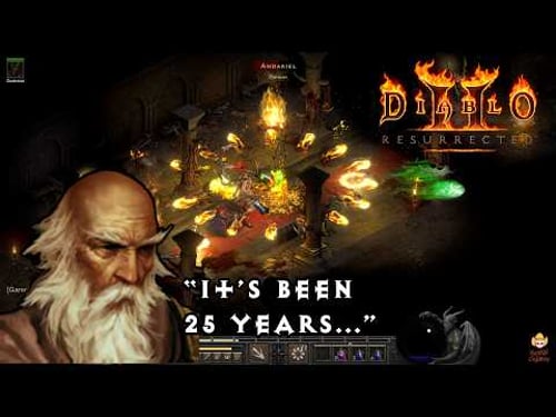 Diablo II: Resurrected - A New Class 25 Years Later?! Checking Out Warlock!