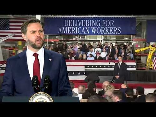 JD Vance speech to SILENT crowd goes HORRIBLY WRONG