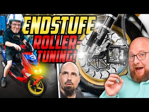 XXL TUNINGPAKET für Marcos ROLLER! - 2 TAKT ACTION in der HALLE77 - EINSPRITZER vs. VERGASER!