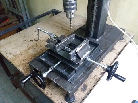 Sütunlu matkap mengenesi yapımı Adjustable clamp construction