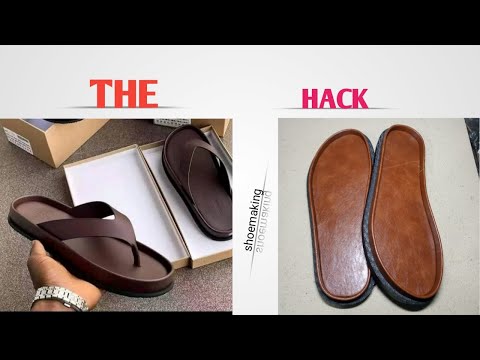 How to create this trendy complicated soles #diy #shoemaking #beginners