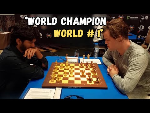 World Champion Gukesh vs World No.1 Magnus Carlsen