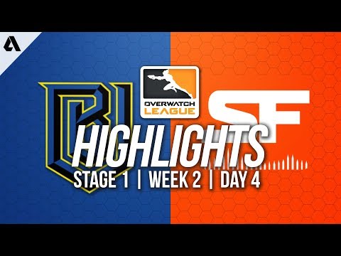 Boston Uprising vs San Francisco Shock | Overwatch League Highlights OWL Week 2 Day 4