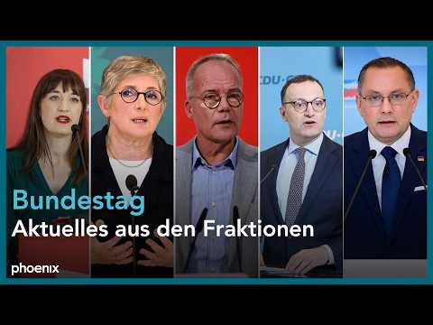 Bundestag: Aktuelles aus den Fraktionen | 16.12.25
