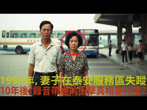 1993年國道客運泰安服務區妻子失蹤案… 10年後錄音帶裡的衝擊真相是?