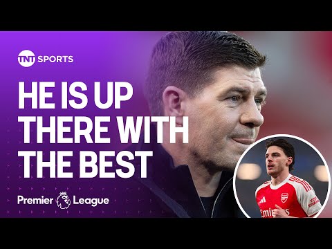 Steven Gerrard on whether Declan Rice is the BEST midfielder in Europe ๐ ๐